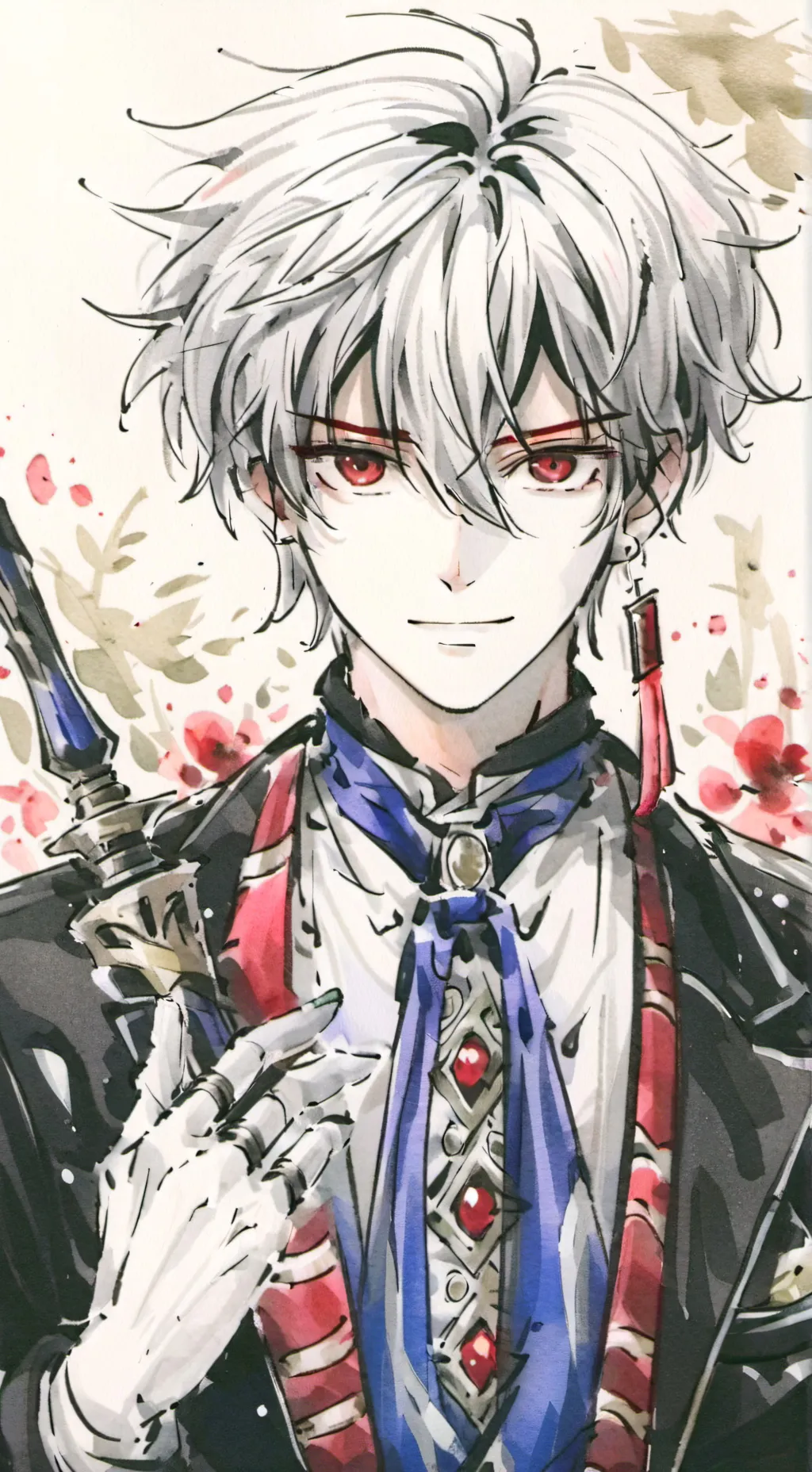 ai character: Alexander Brother  background