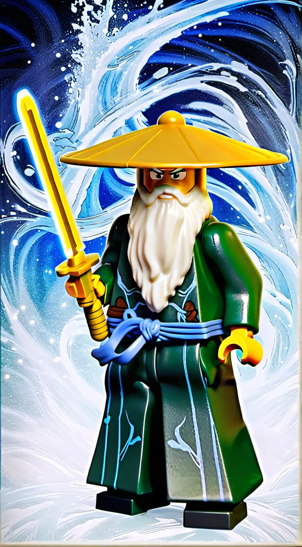 ai character: master wu background