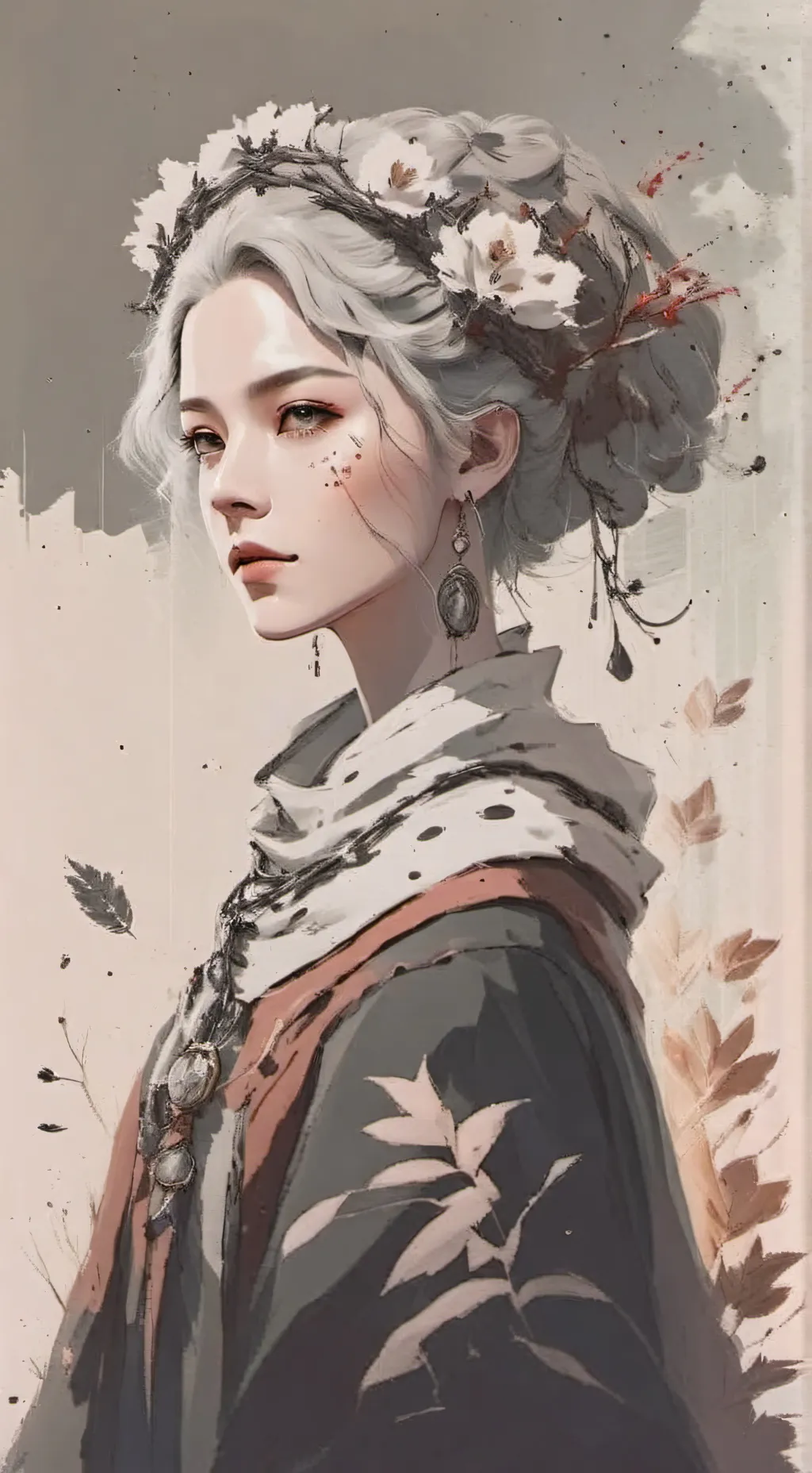 ai character: Katherine  background