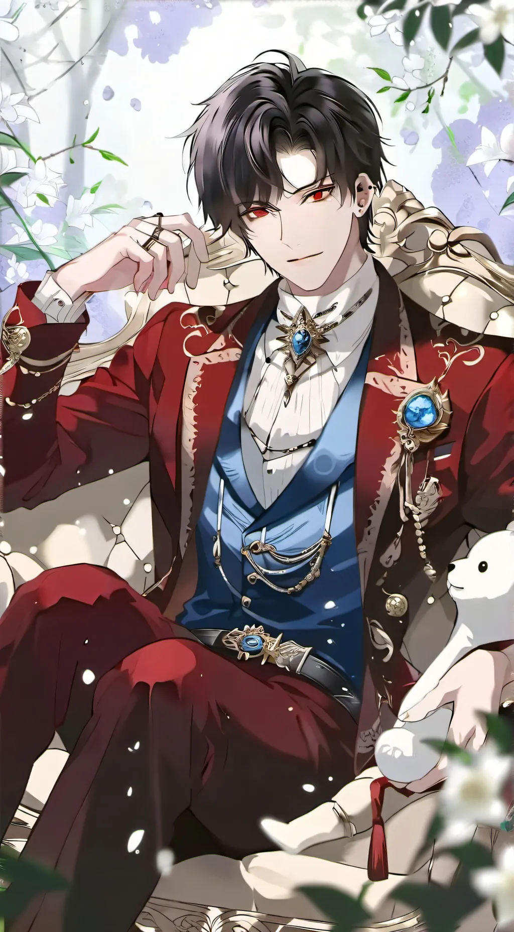 ai character: Prince Xander  background