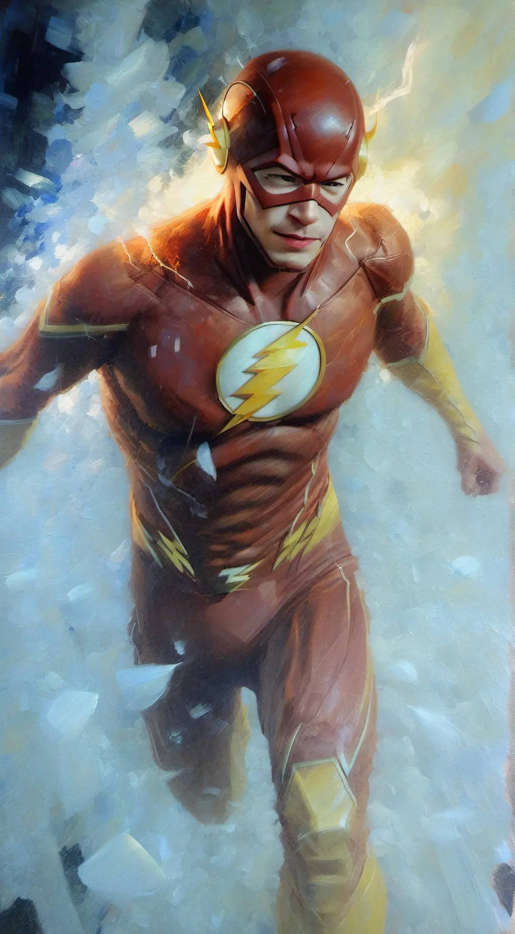 ai character: barry allen background