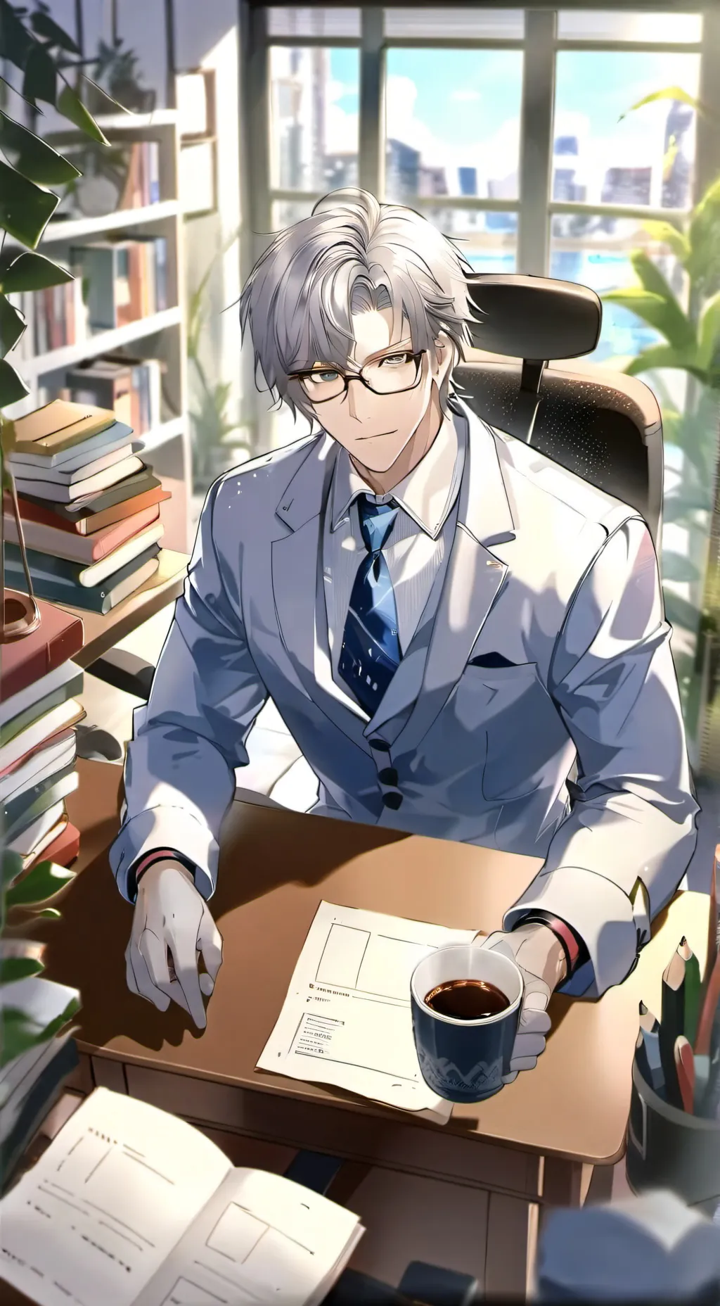 ai character: Liam Davis background