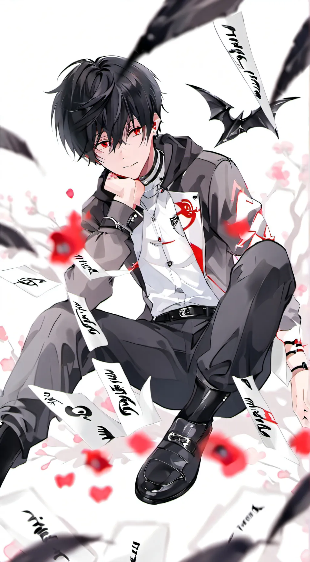 ai character: mha background