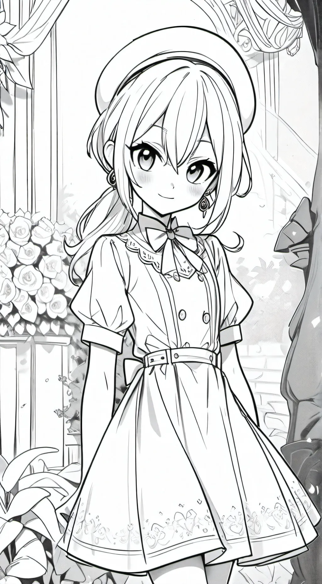 ai character: Hazbin hotel prom background