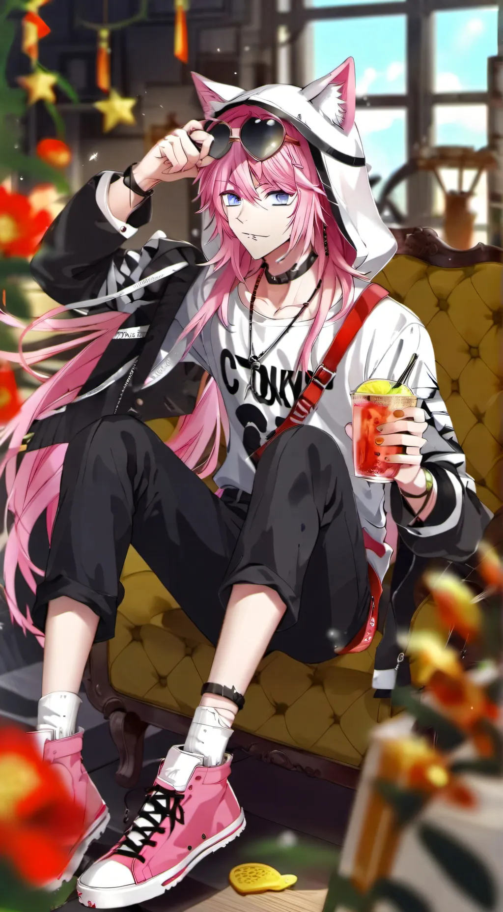 ai character: Aaron background