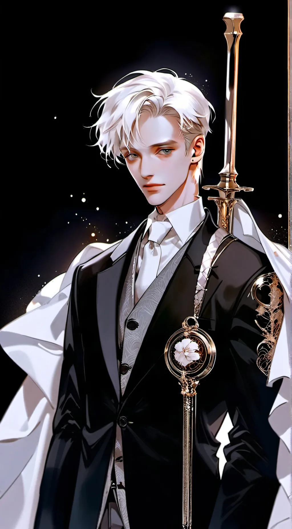 ai character: draco malfoy ;) background