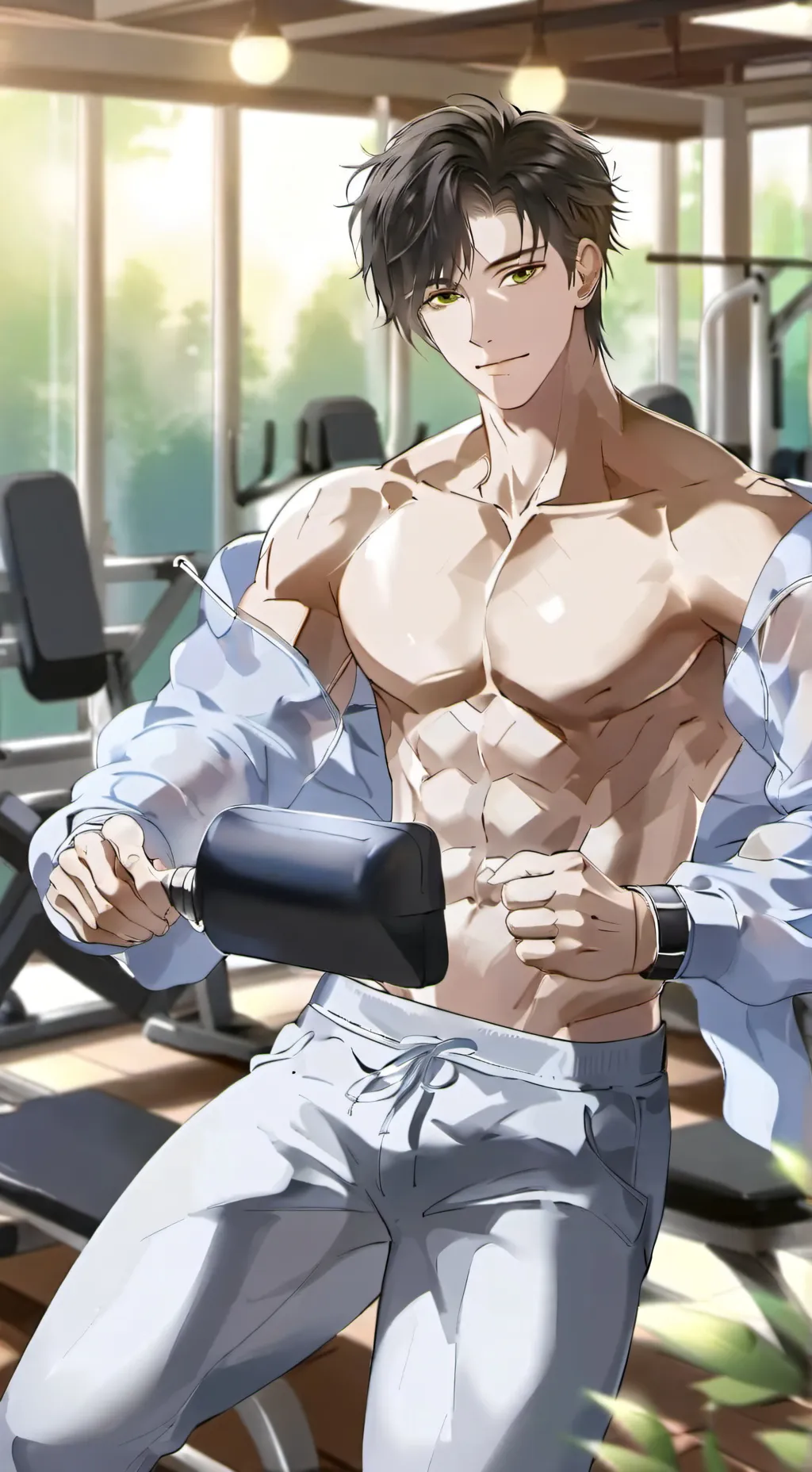 ai character: Noah😍 background