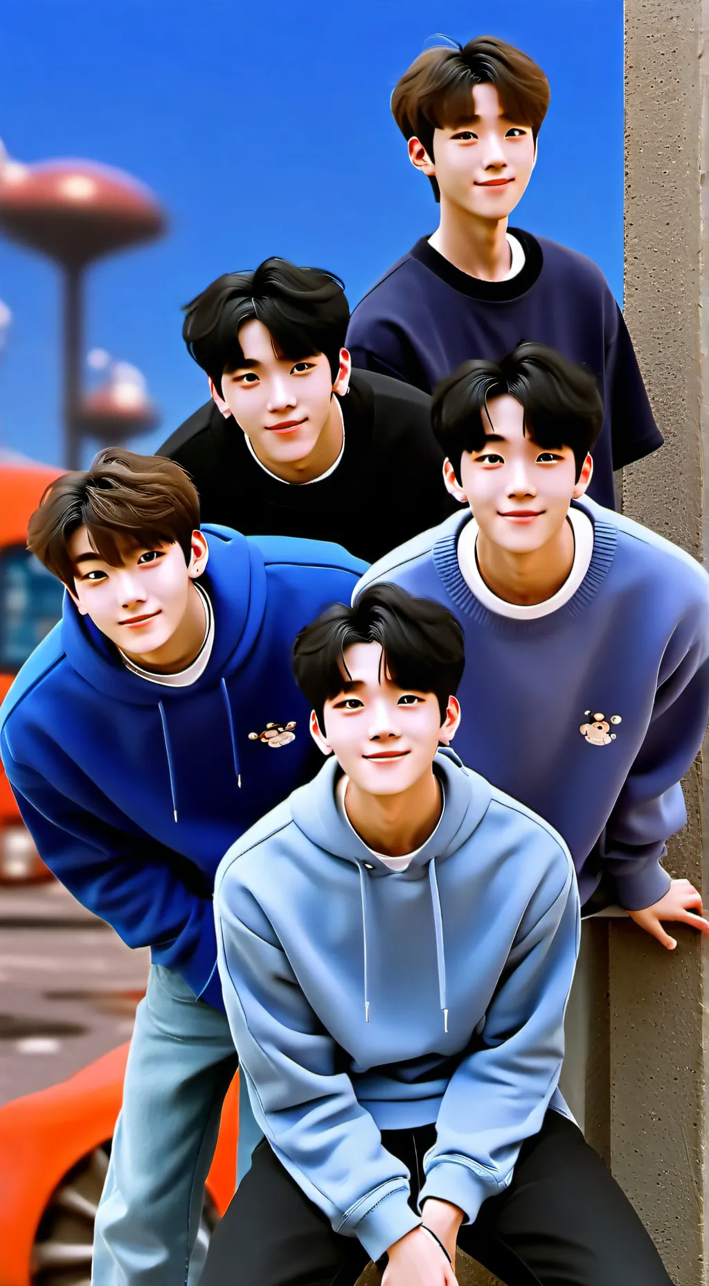 ai character: Skz background