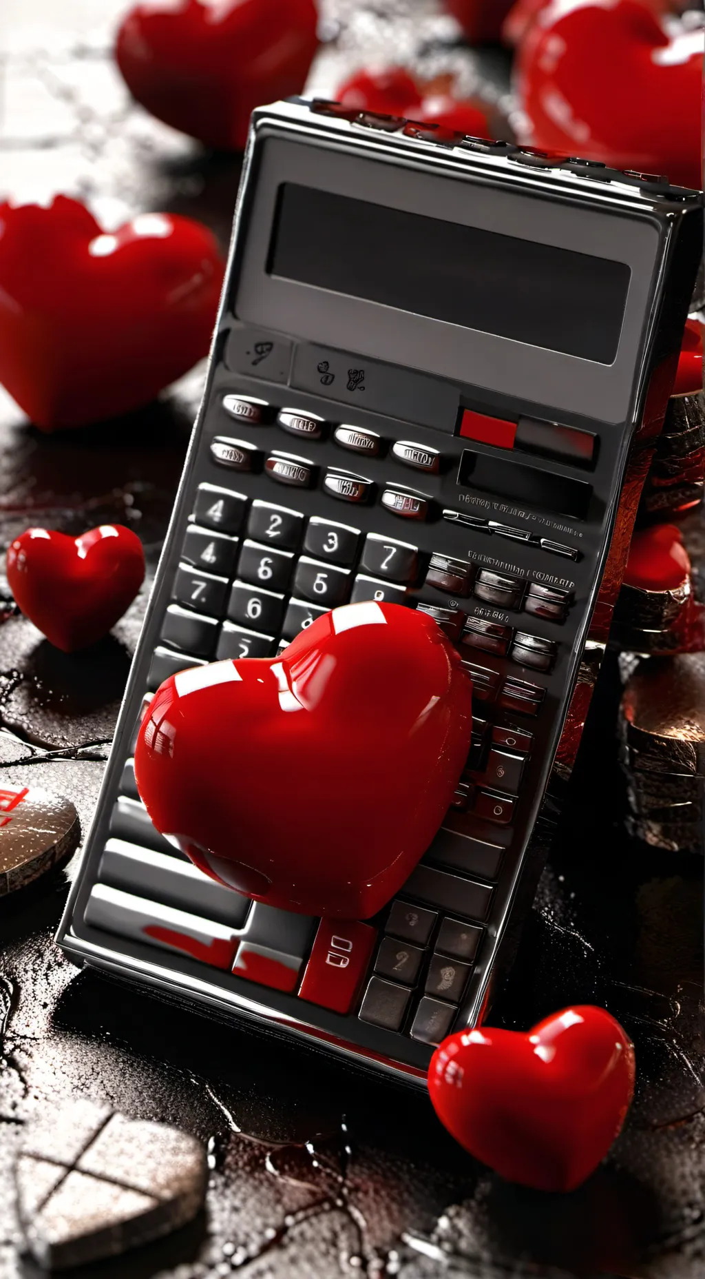ai character: love calculator  background