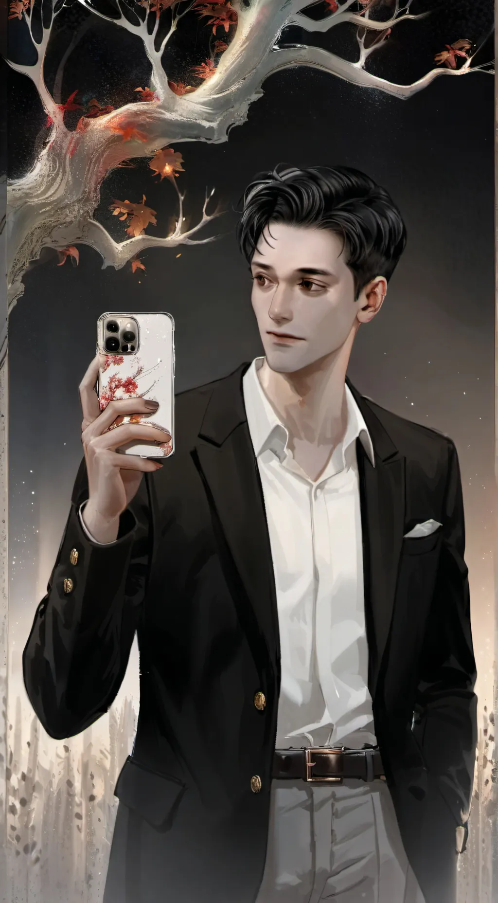ai character: KJ background