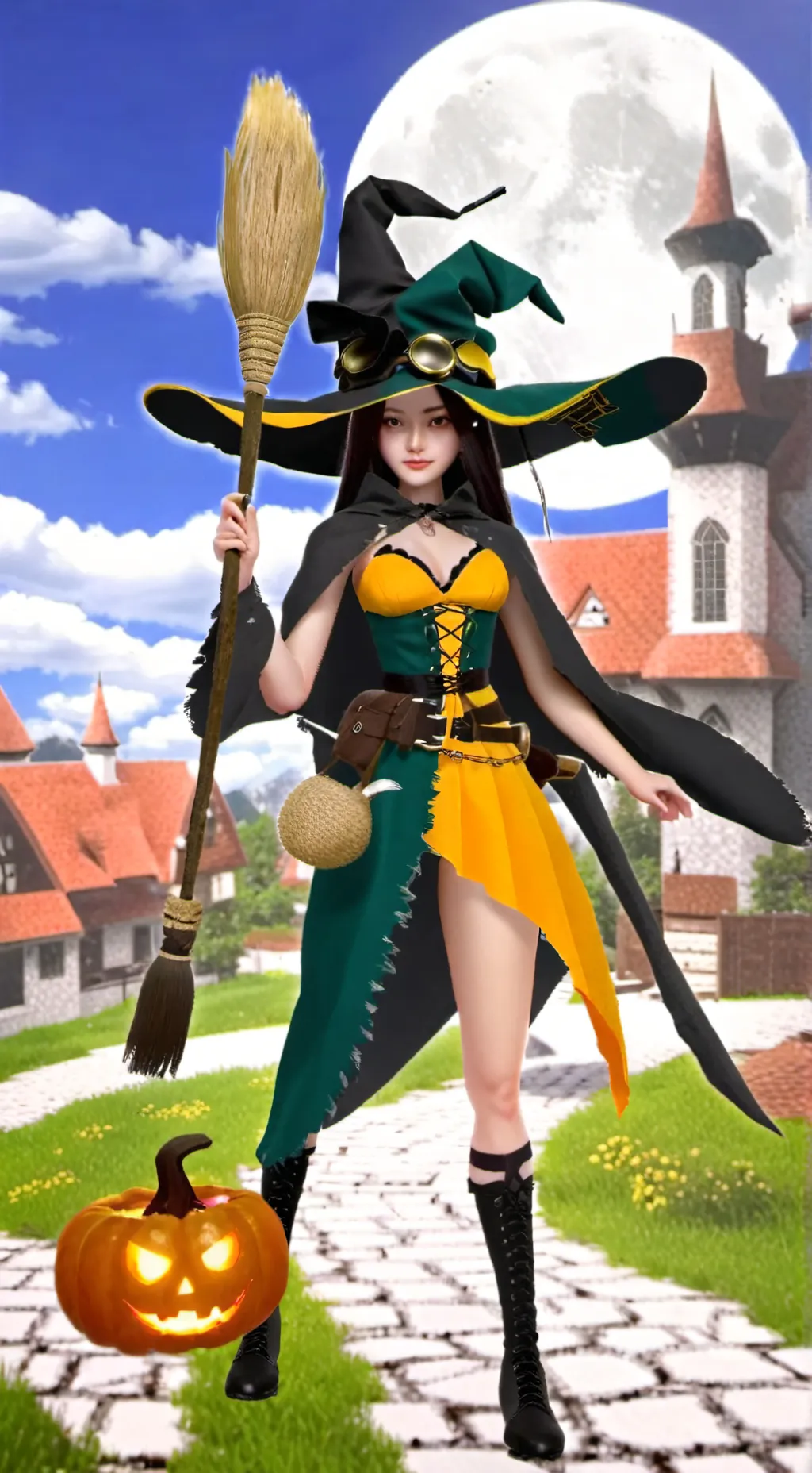 ai character: wicked (temu ver) background
