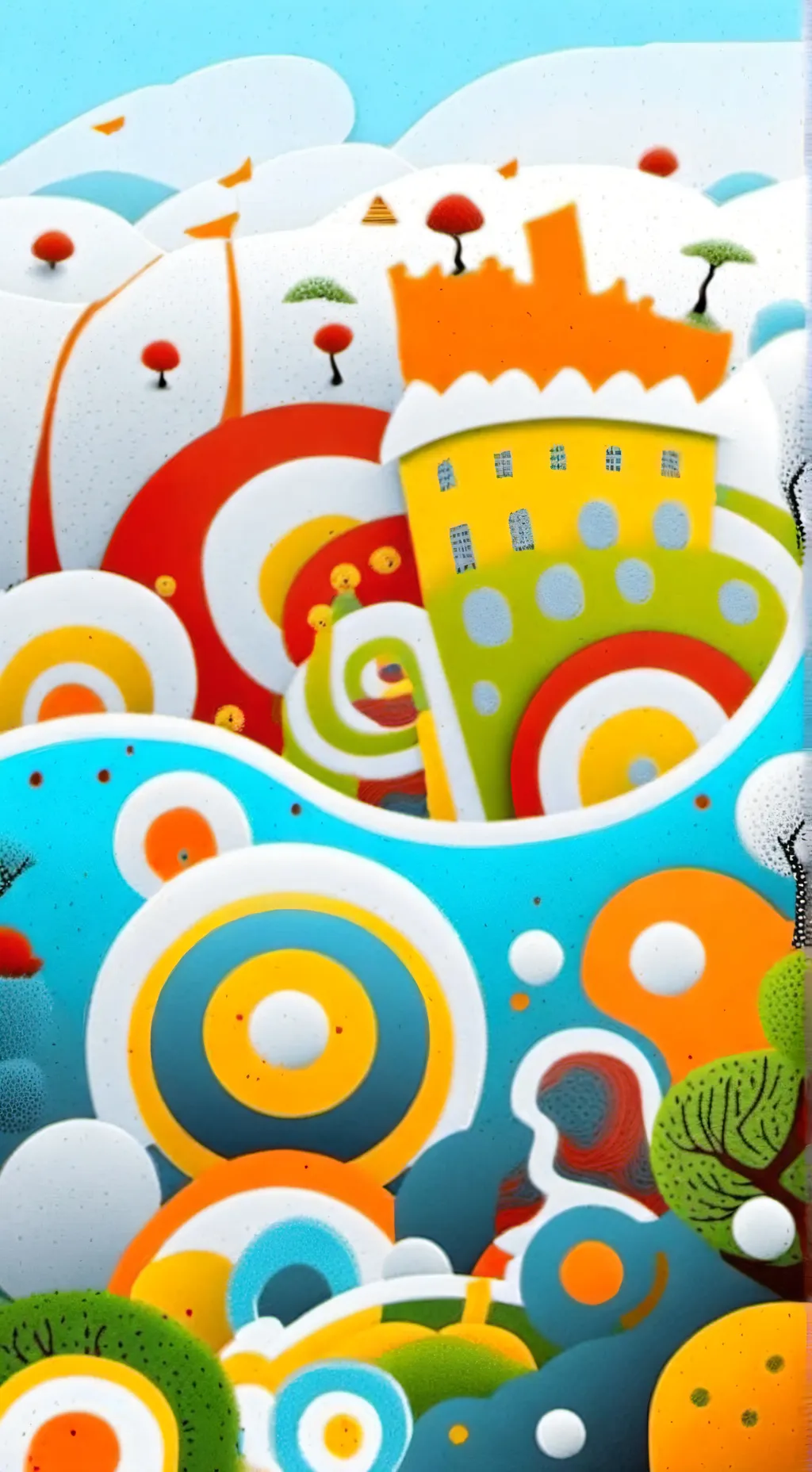 ai character: karate sheep background