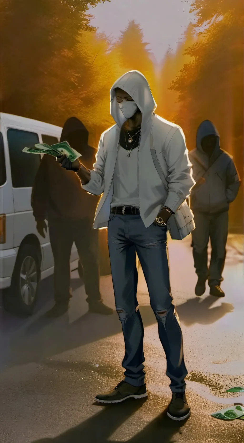 ai character: 💵Maurice🔫 background
