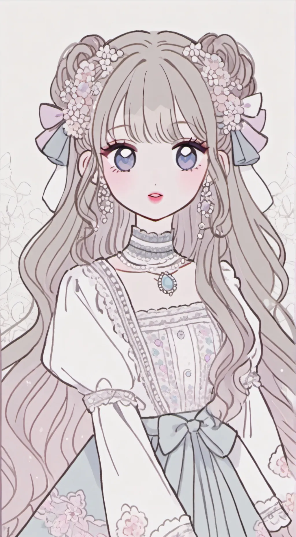 ai character: Алина background