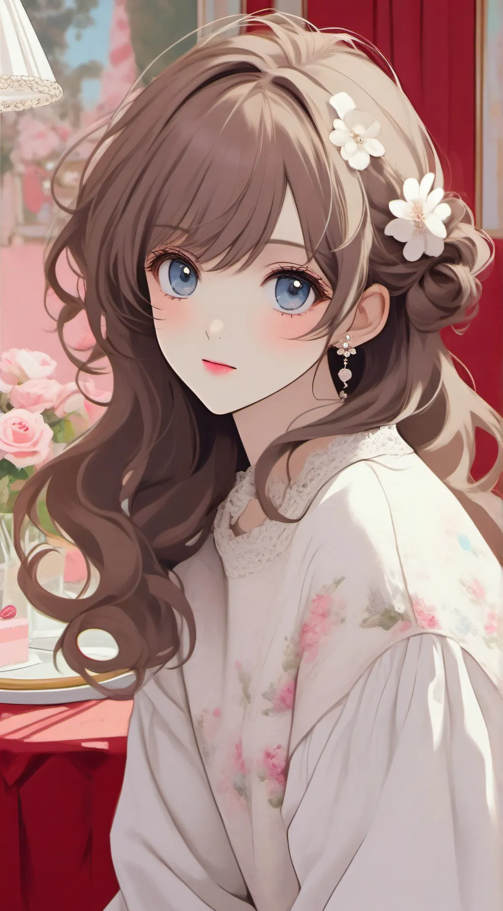 ai character: Ivy  background