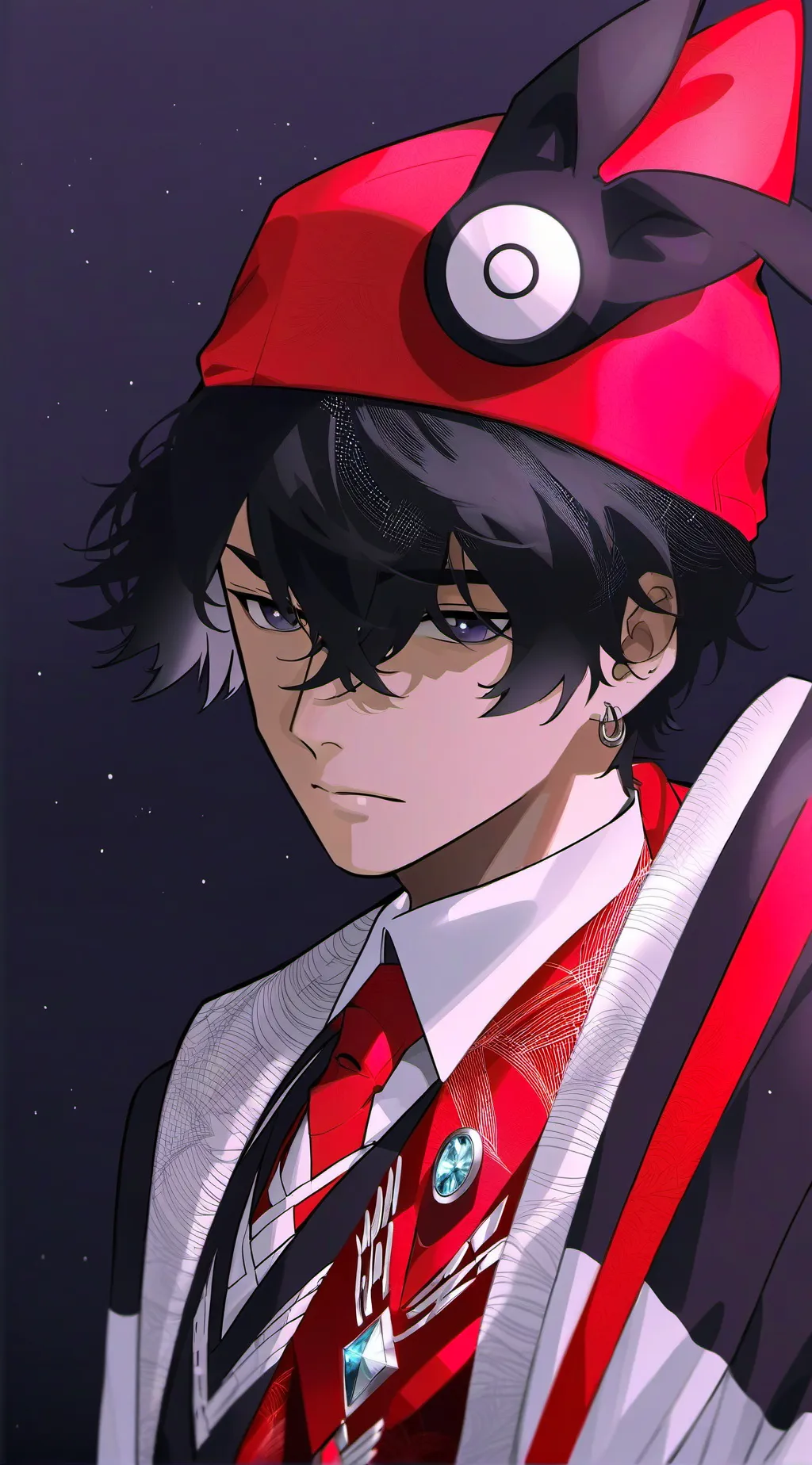 ai character: mi pretty boy background