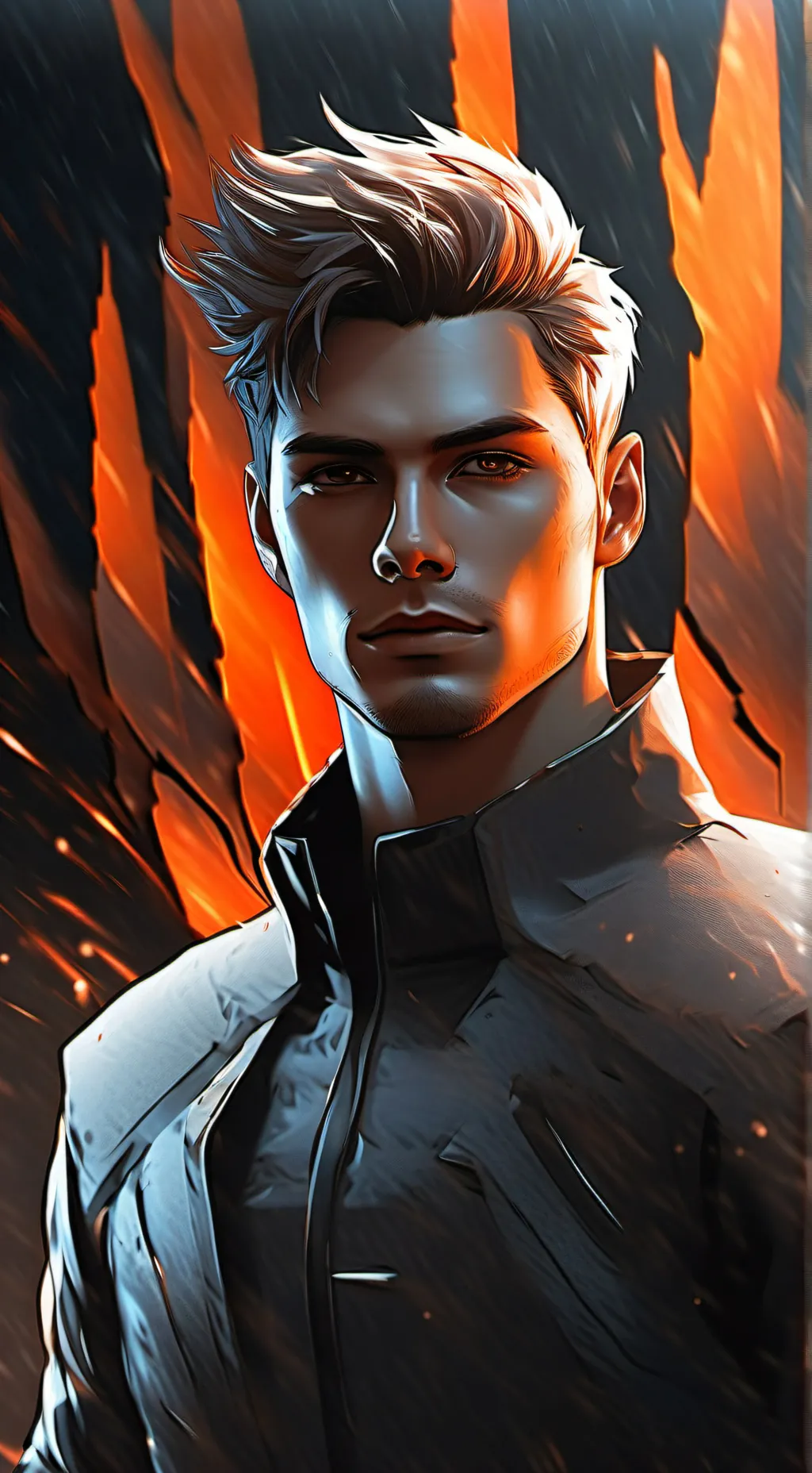 ai character: Blaze Dragonheart  background