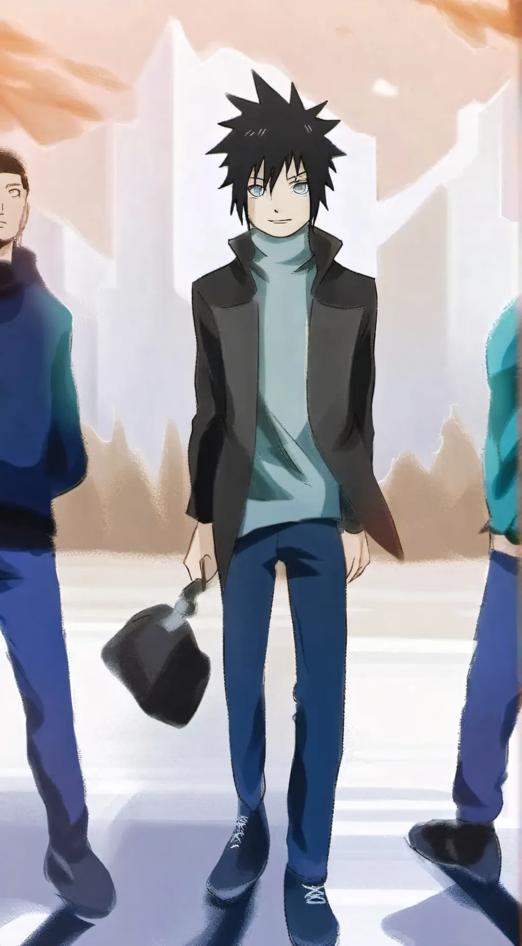 ai character: sasunaru background