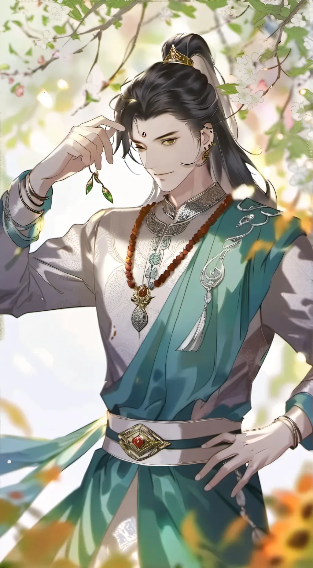 ai character: Amir background