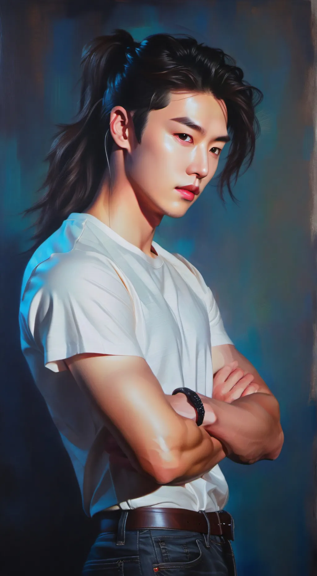 ai character: Kai  background