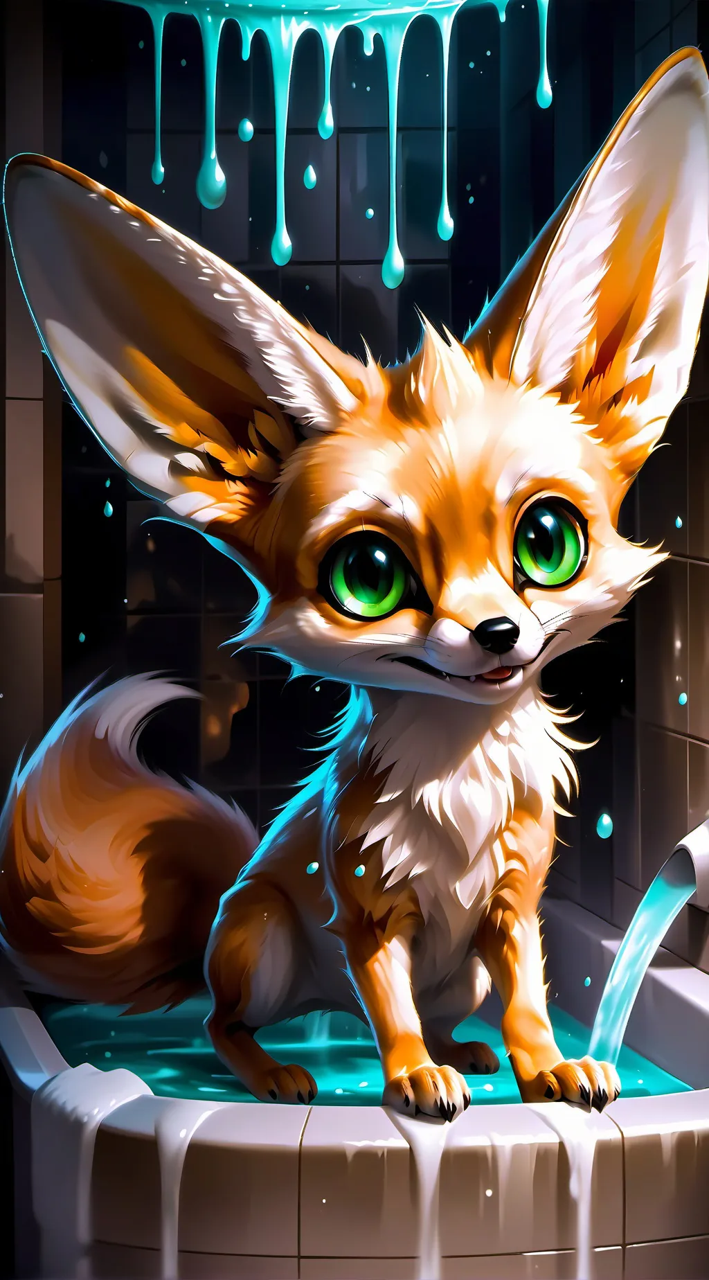 ai character: Feral background