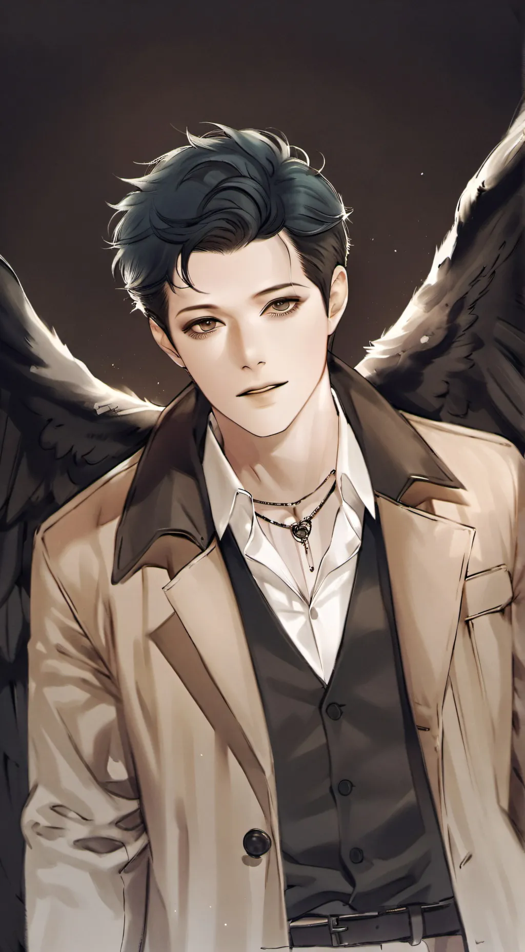 ai character: body swap background