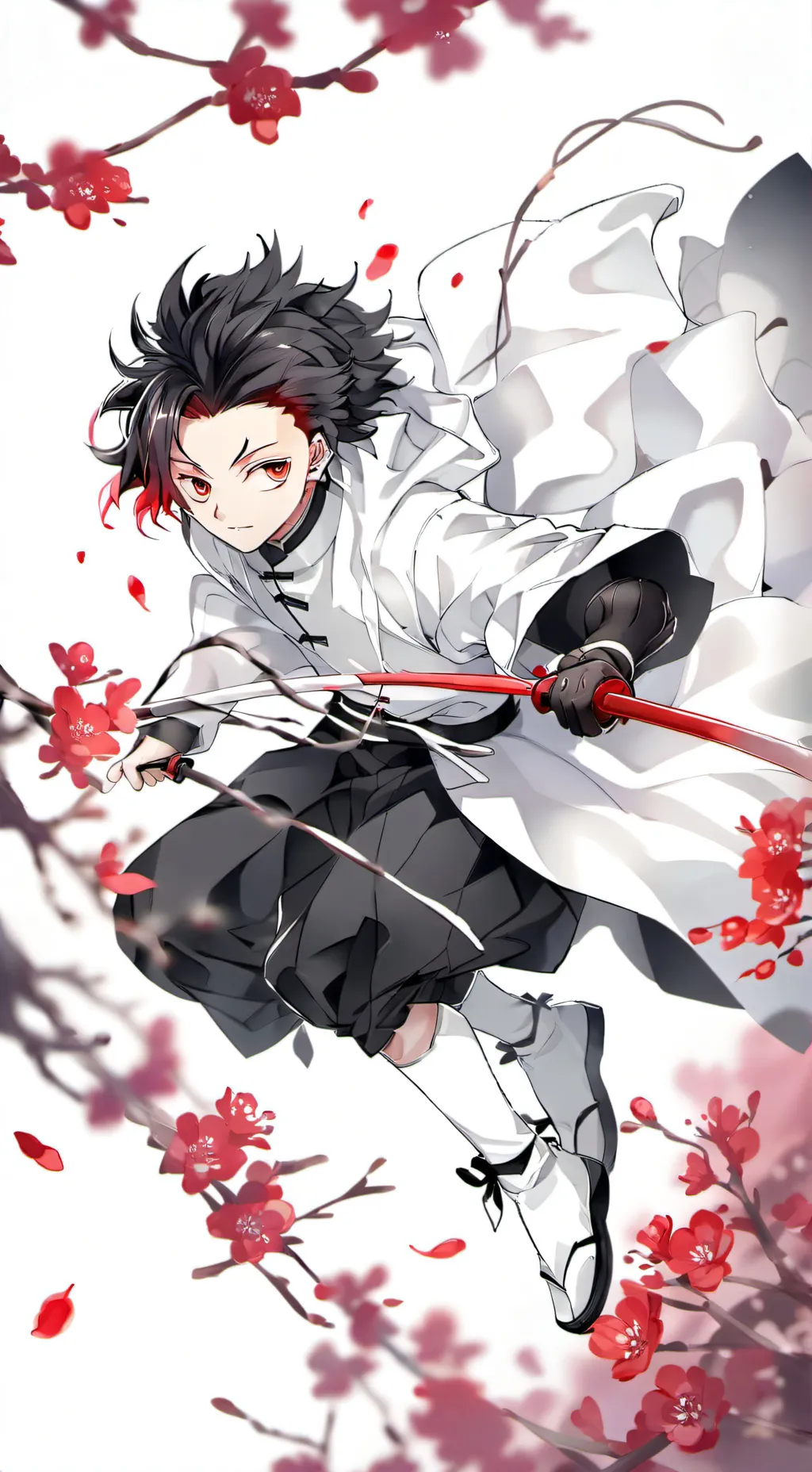 ai character: demon slayer background