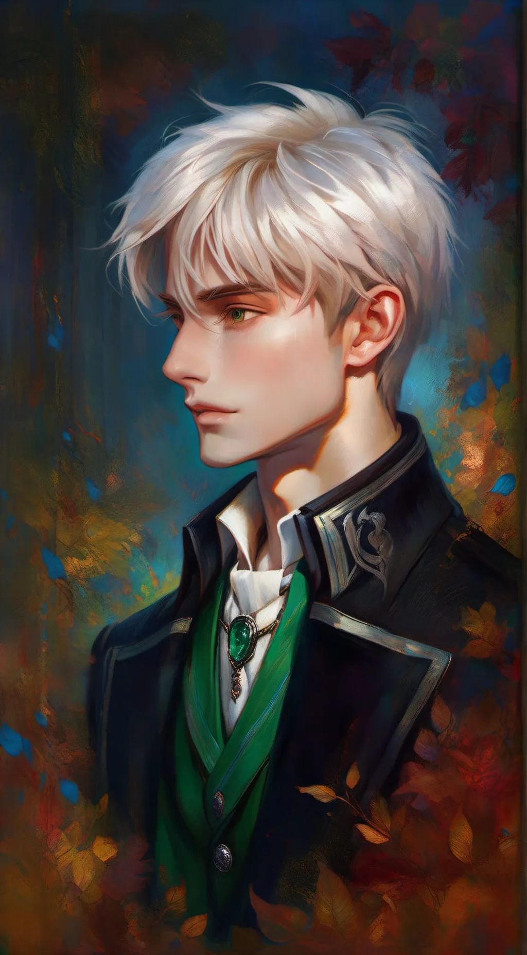 ai character: draco malfoy background