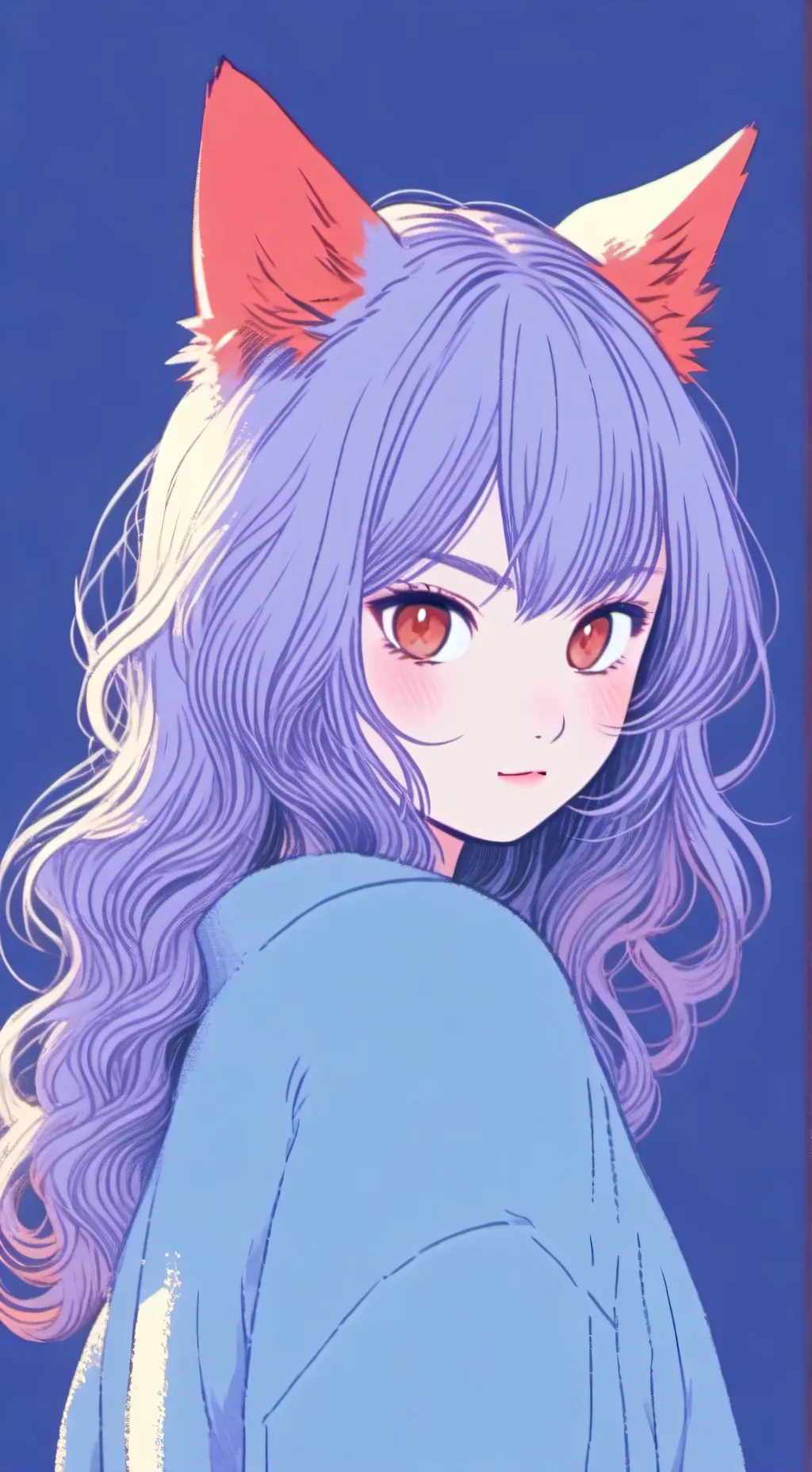 ai character: Red Spirit Felina background