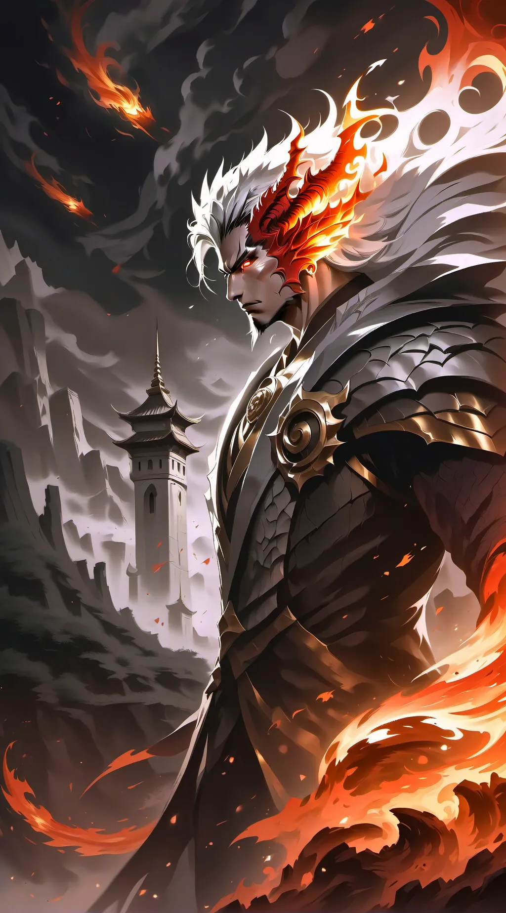 ai character: Augustin  background