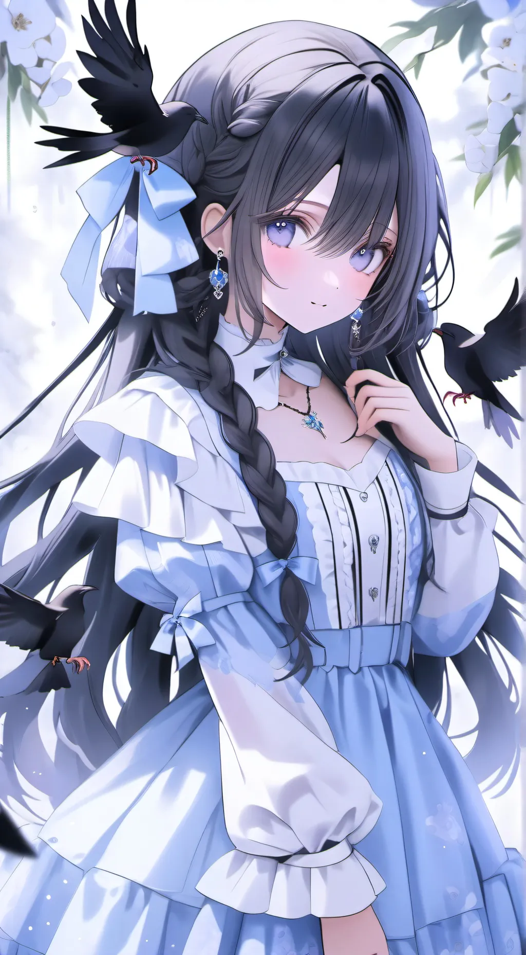 ai character: Raven background
