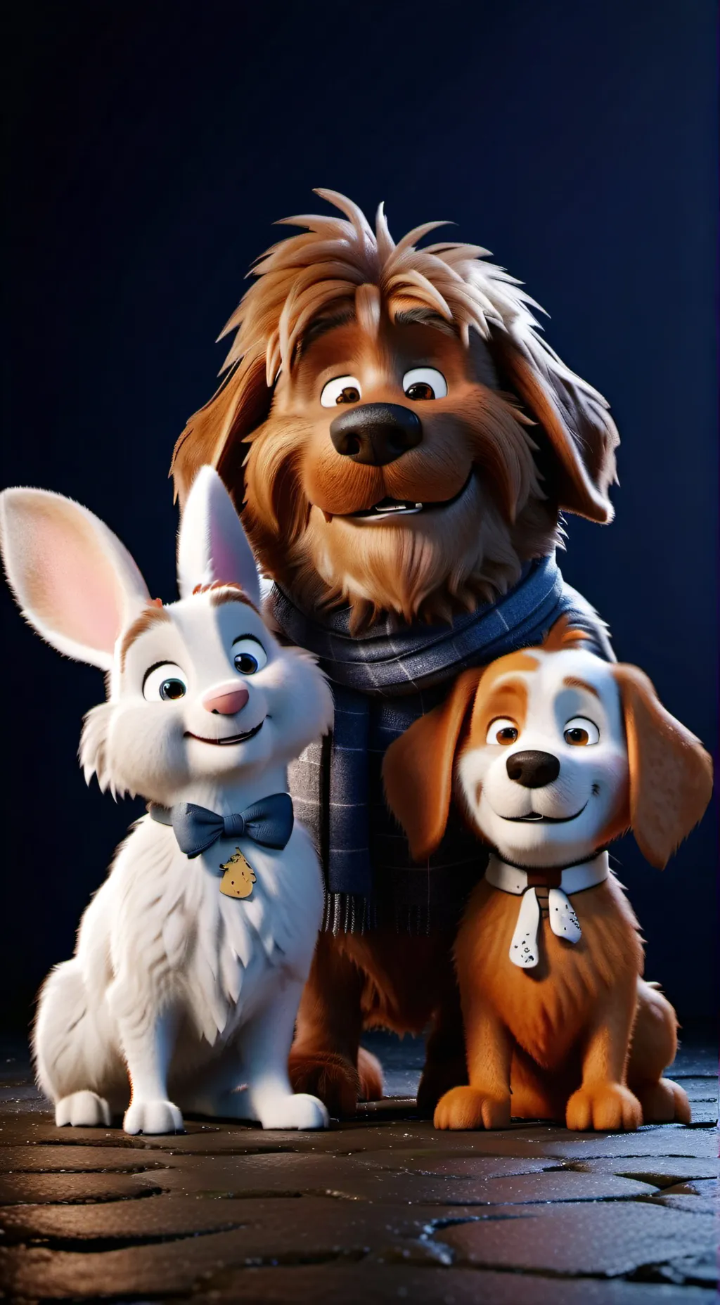 ai character: ThePetsSecretlife background