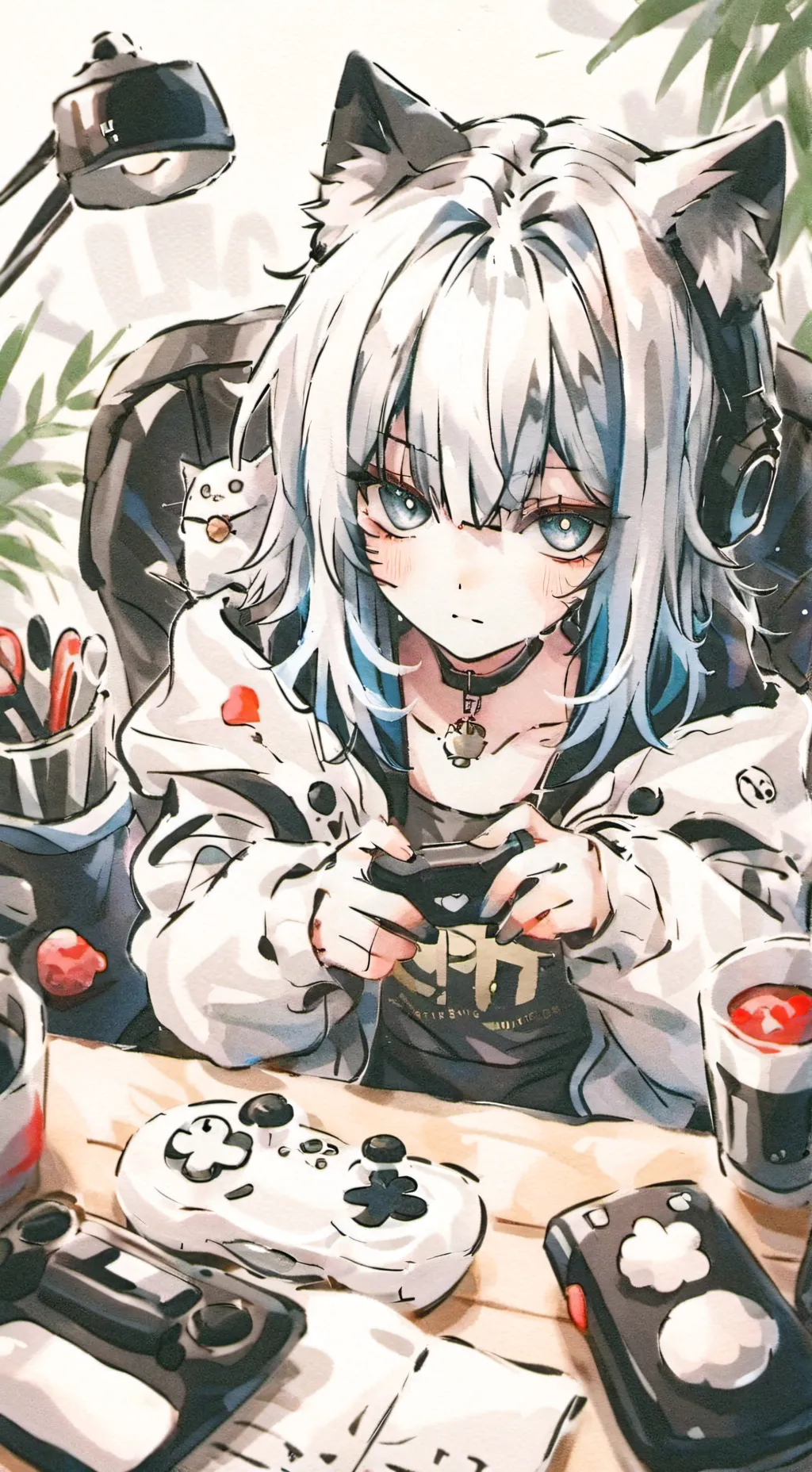 ai character: Frost background