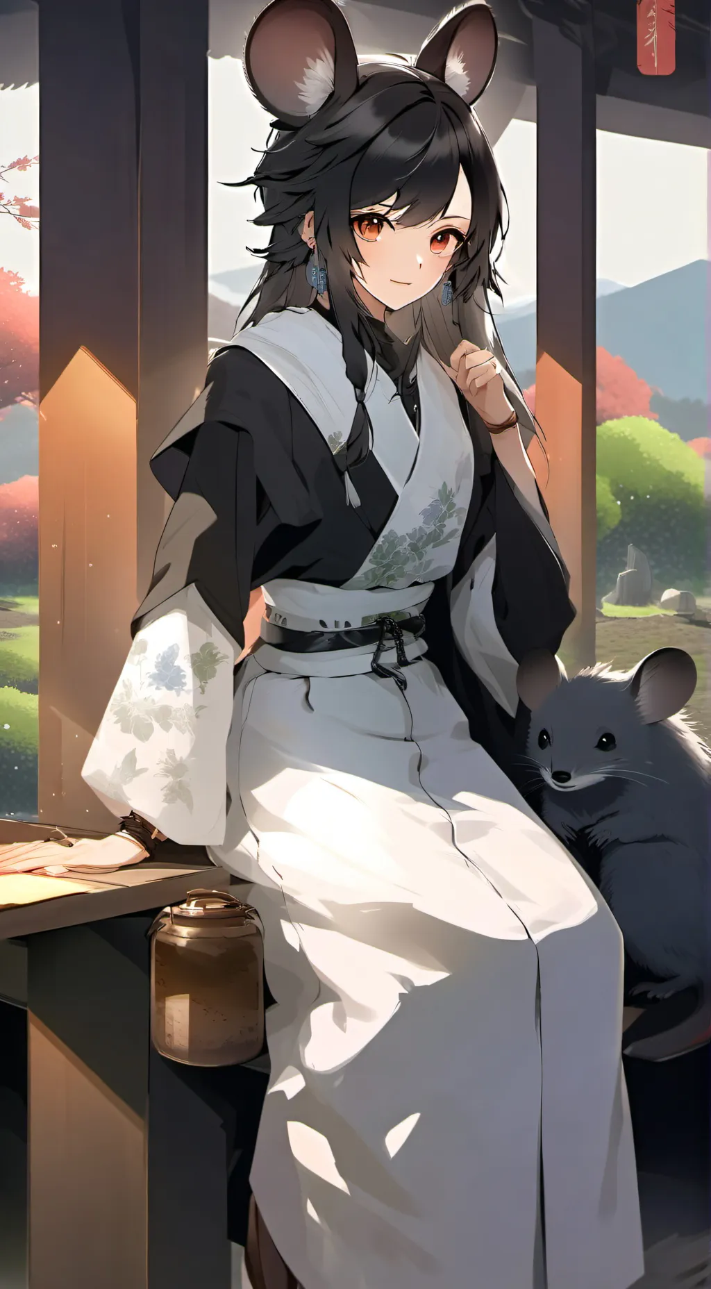 ai character: promised neverland background