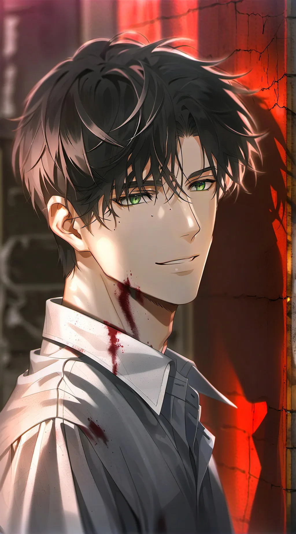 ai character: Mark background