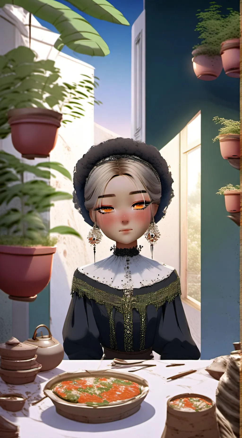 ai character: Clara background