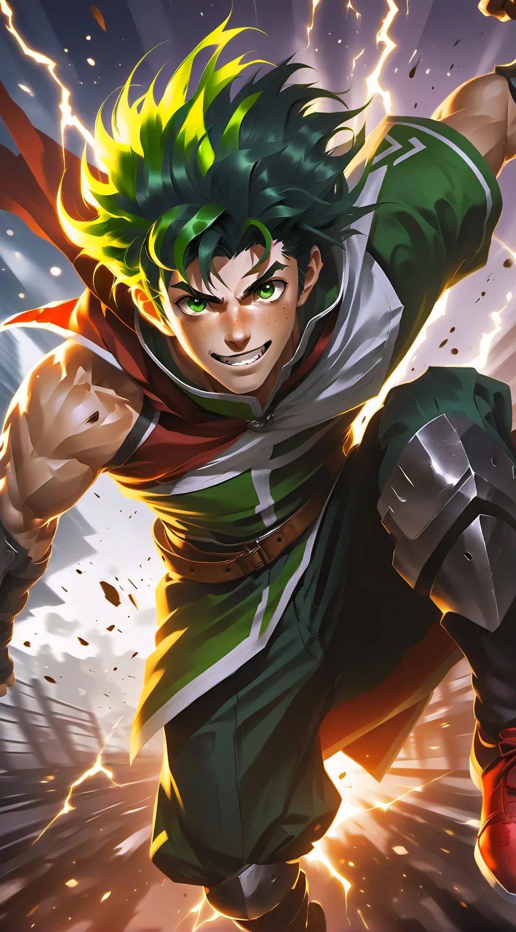 ai character: Deku background