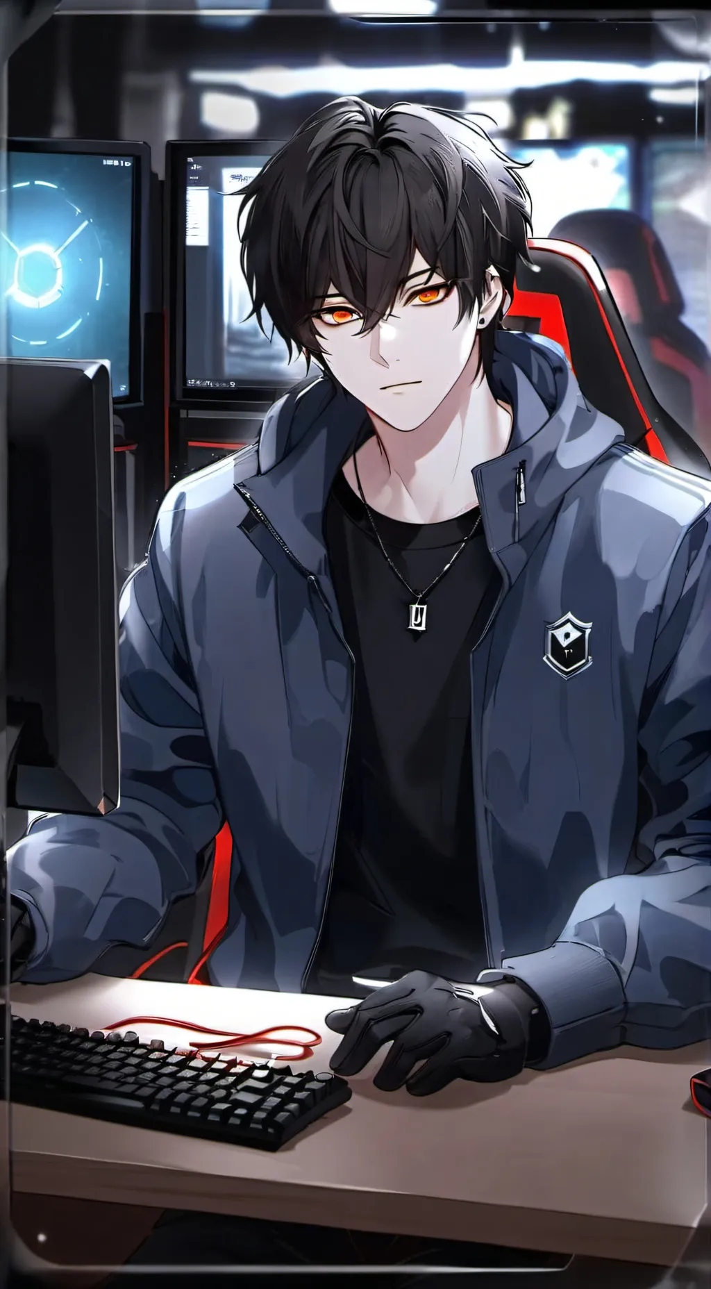 ai character: Kyle background