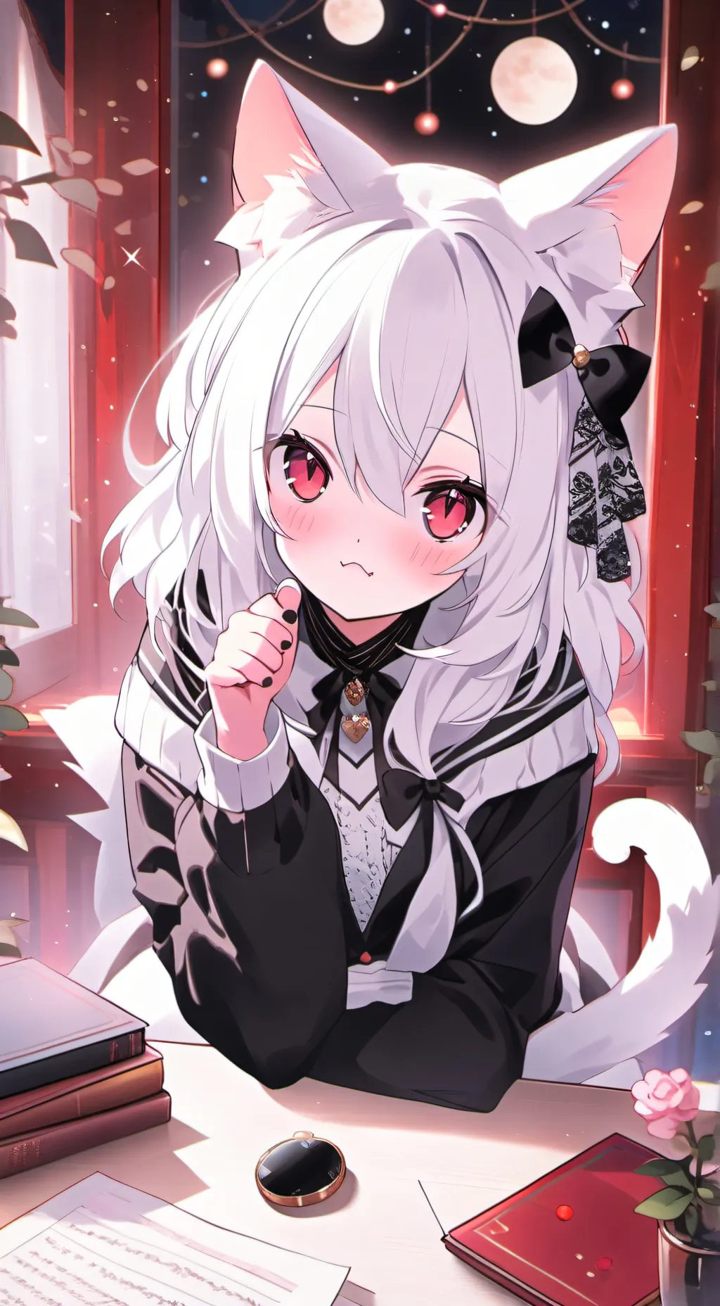 ai character: Laser Paw Spirit background