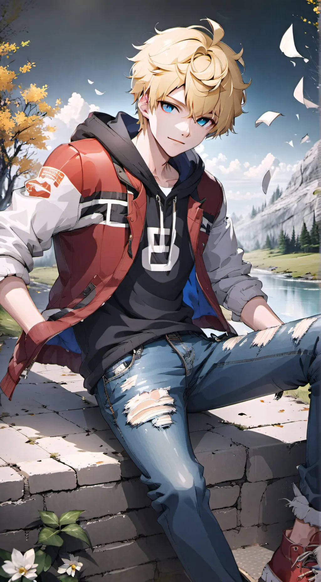 ai character: Lucas background