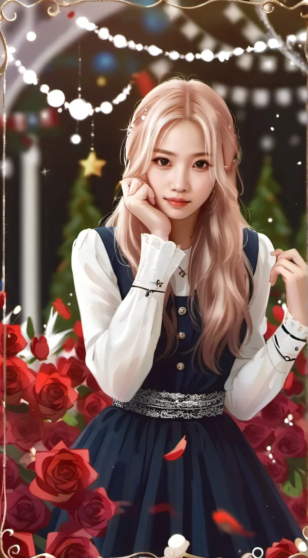 ai character: ✨Rosé Blackpink✨ background