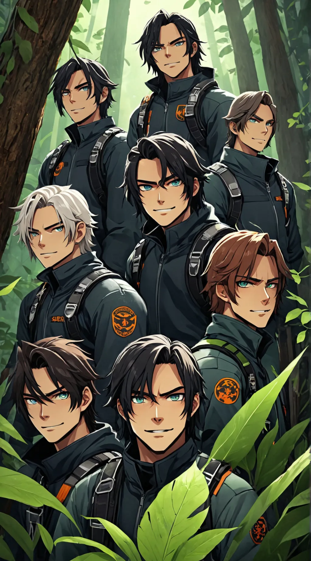 ai character: rescue team Boyz  background
