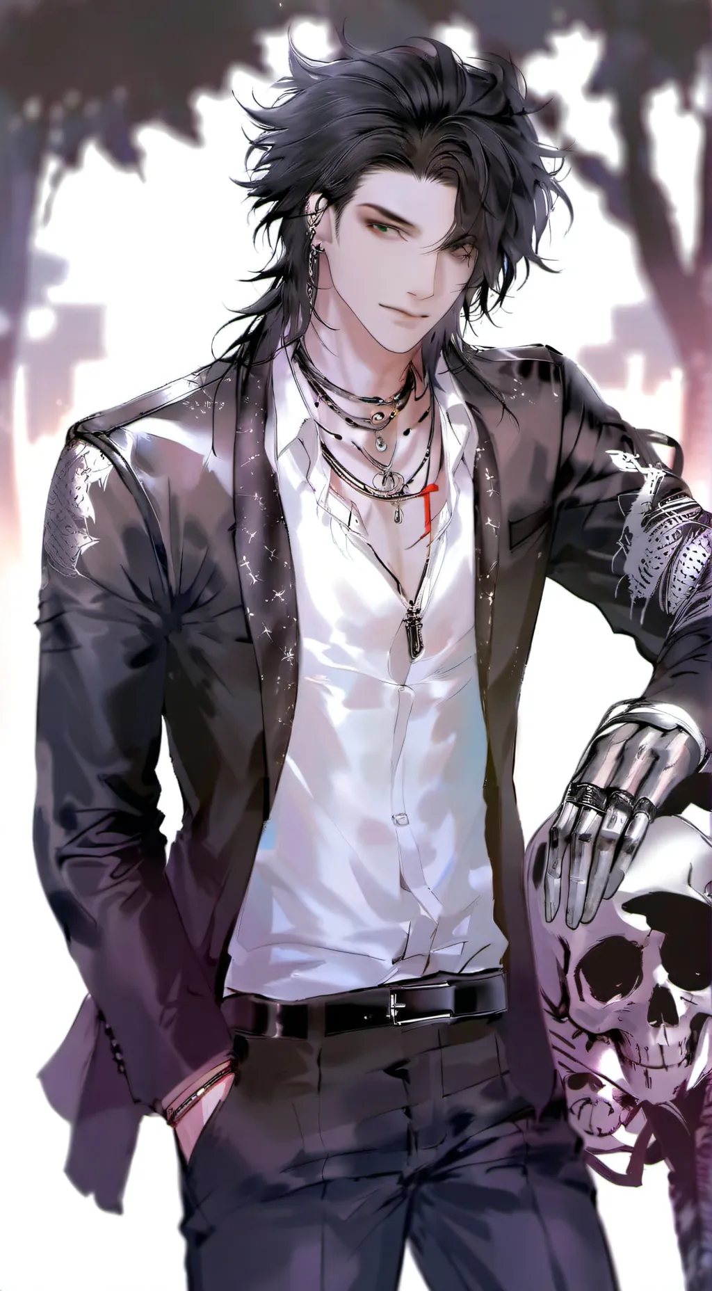 ai character: Lucas background