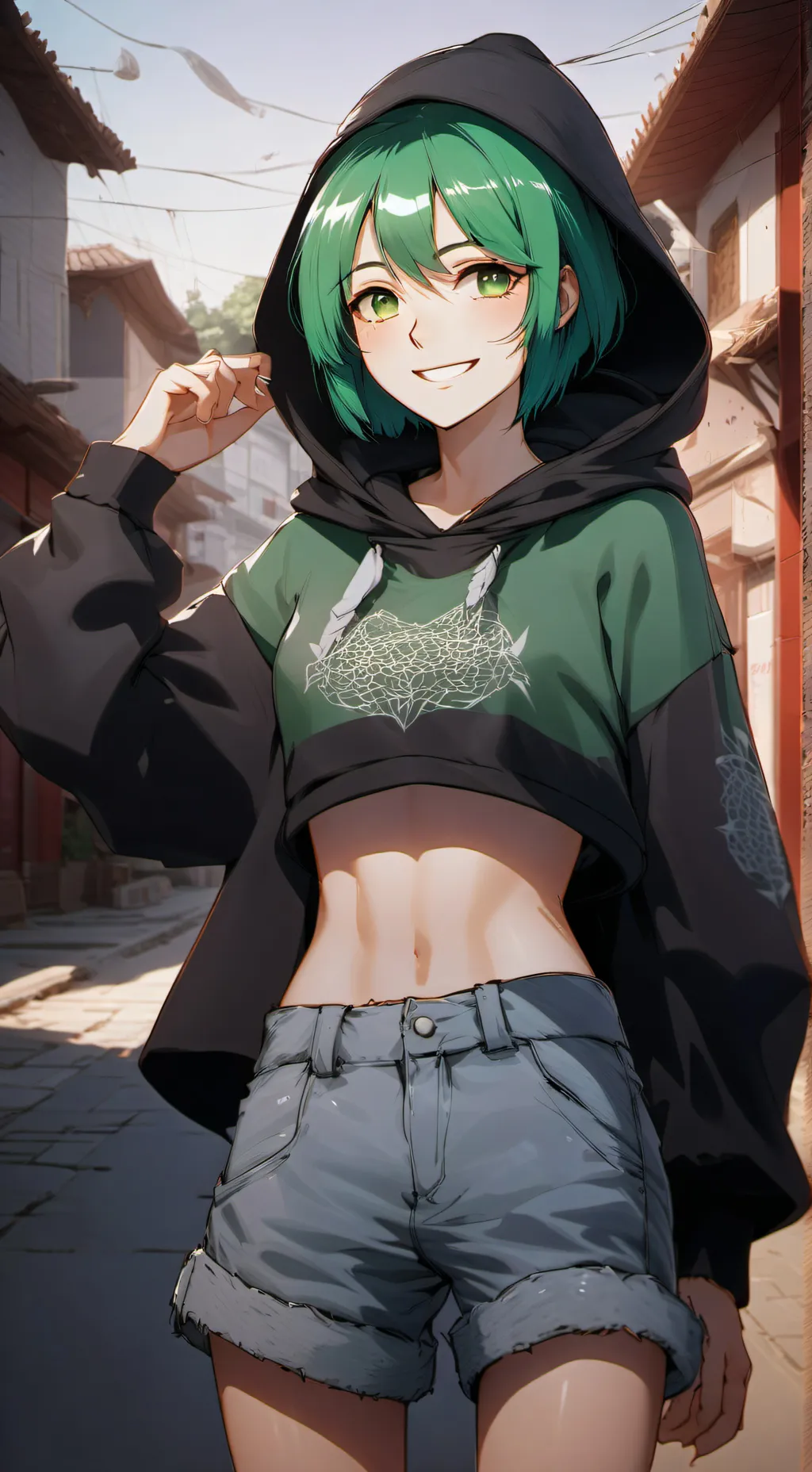ai character: Ника background