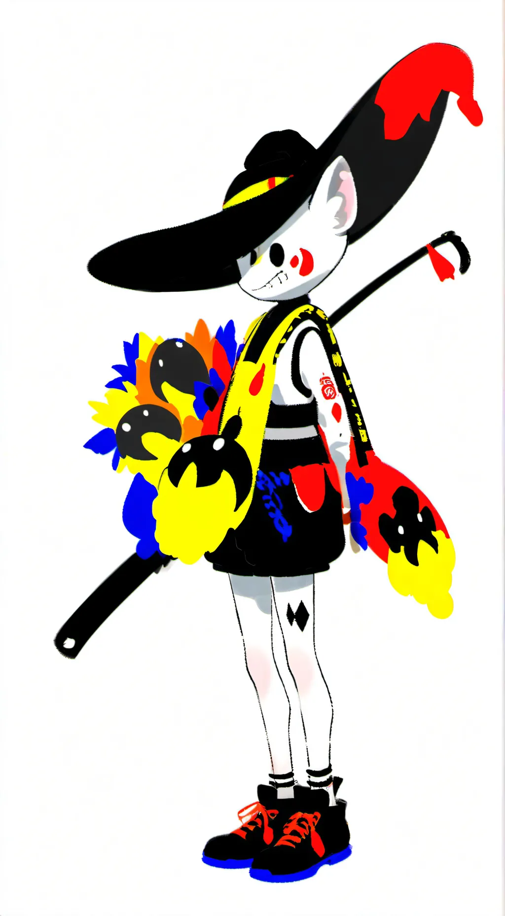 ai character: Batt background