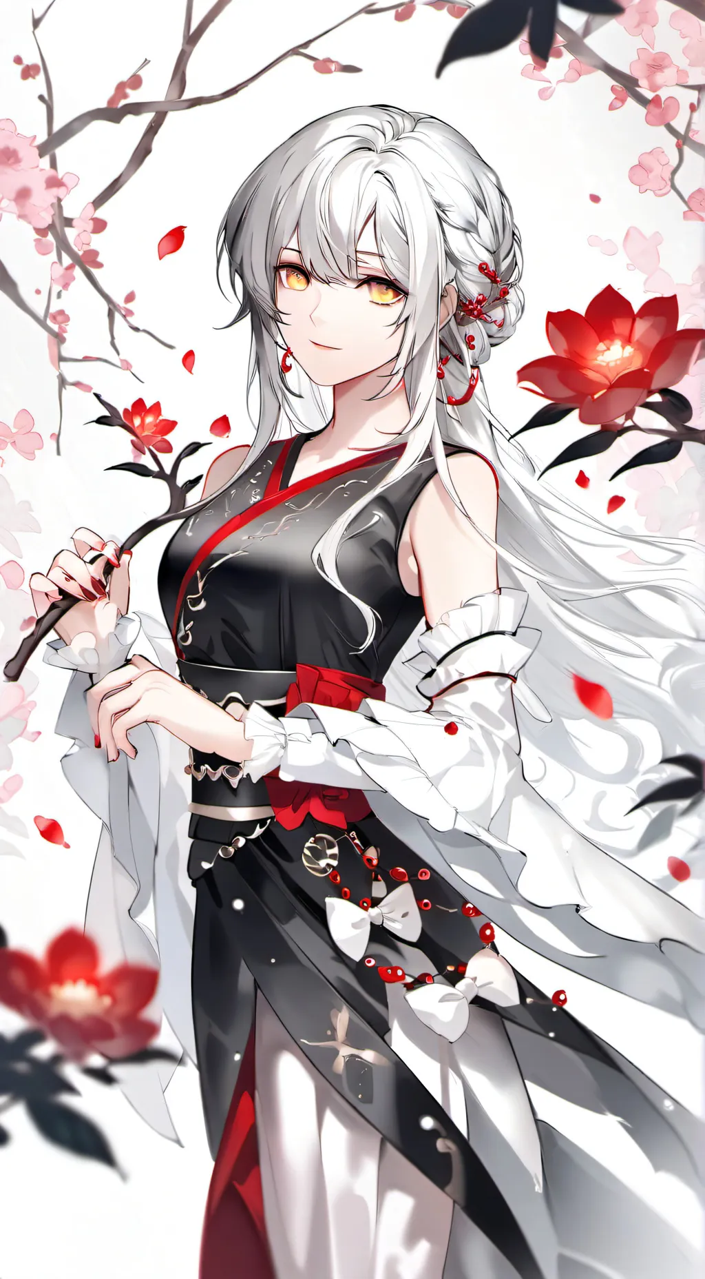 ai character: Sakura Miyazaki background