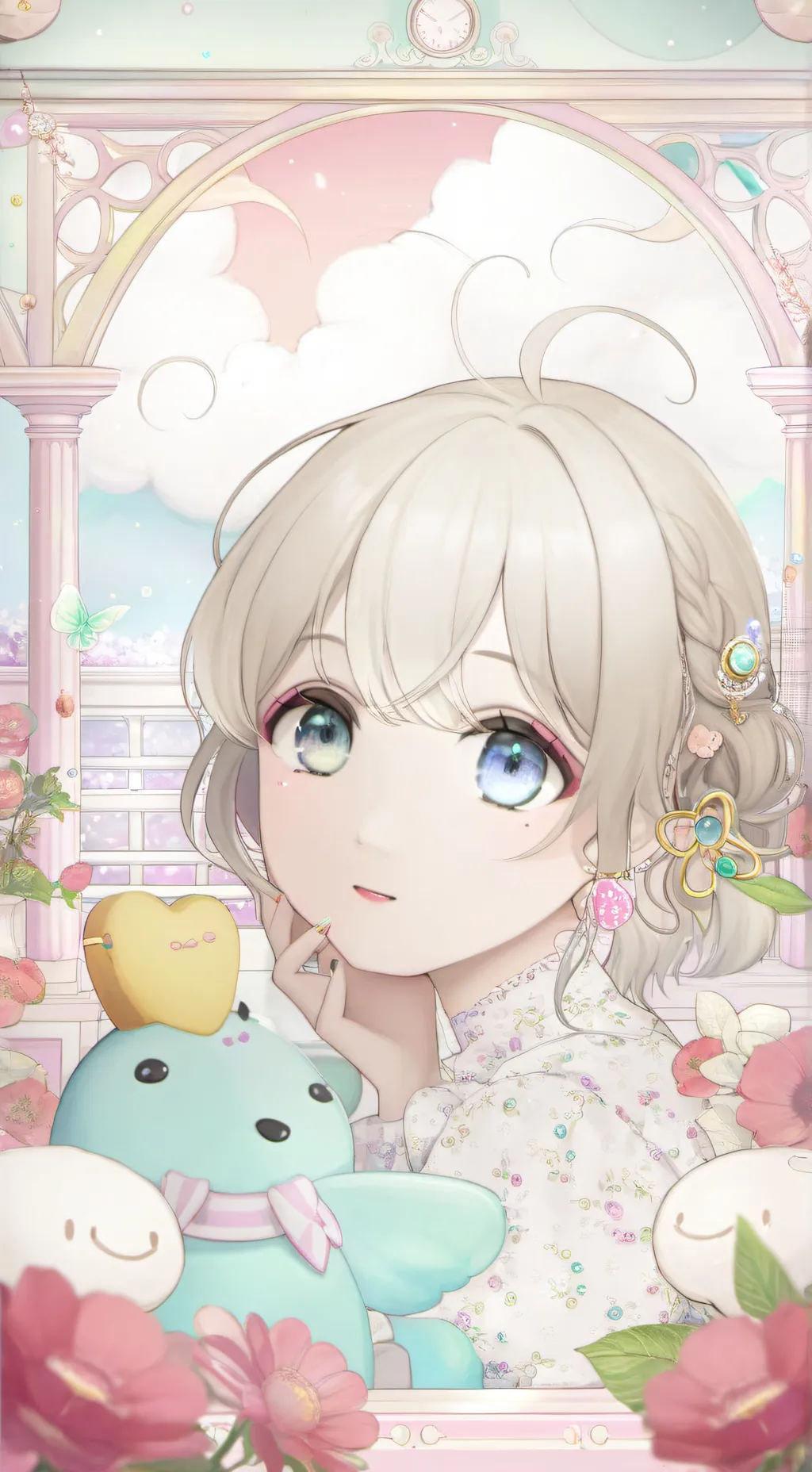 ai character: 🍩Lana! 🍰 background