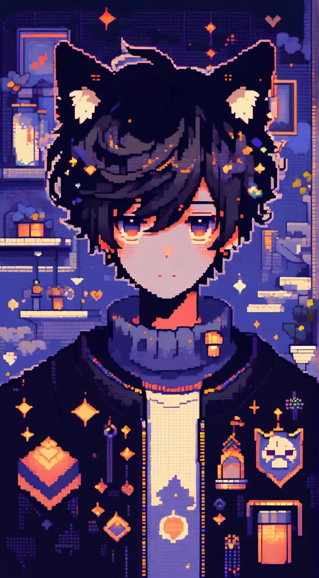 ai character: Vincent  background