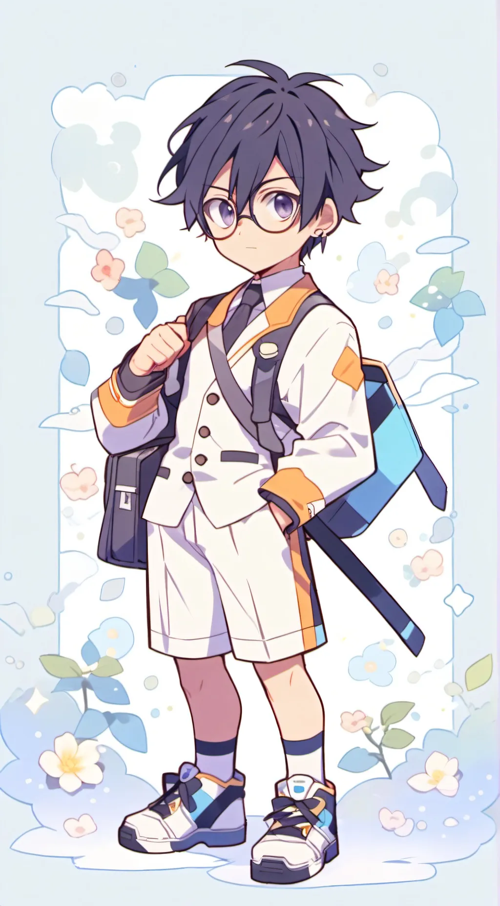 ai character: Tenya x Y/n background
