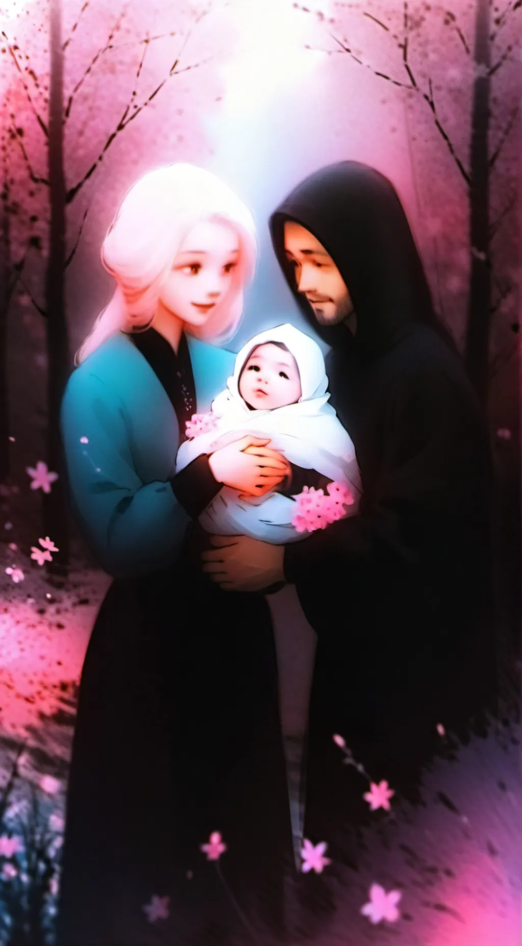 ai character: Elsa. background